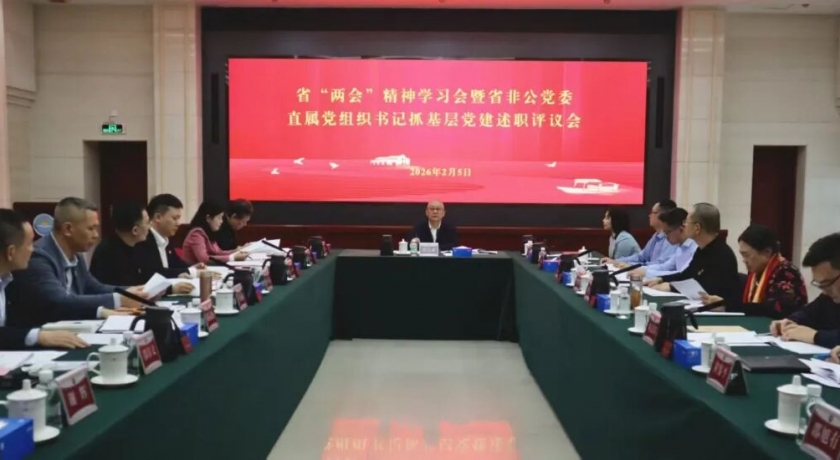 省经企联党支部书记兼常务副会长杨应晟出席省非公党委召开省“两会”精神学习会暨直属党组织书记抓基层党建述职评议会议